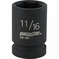 Channellock 1/2 In. Drive 11/16 In. 6-Point Shallow Standard Impact Socket 313181